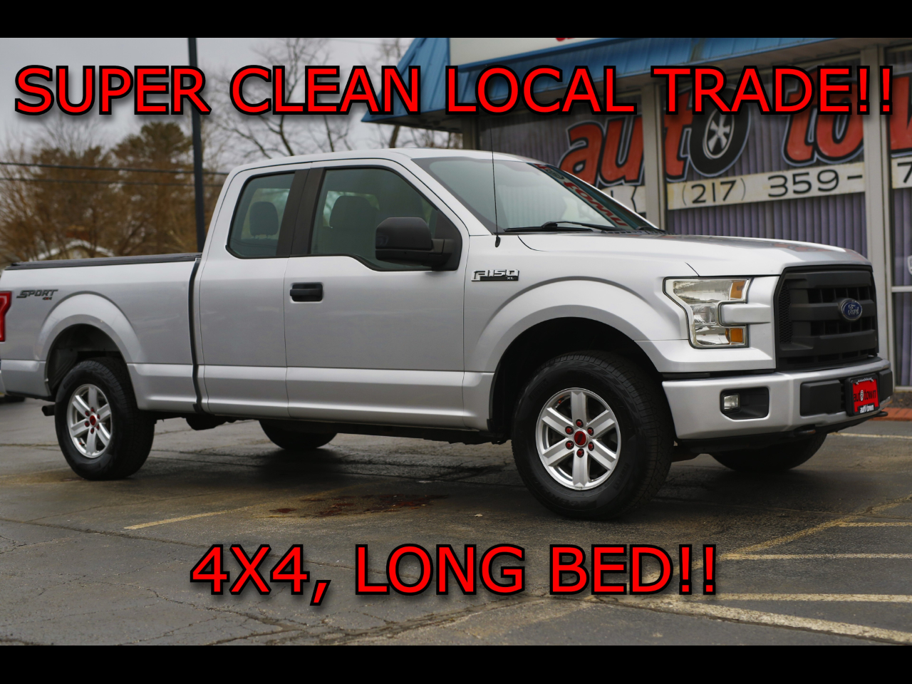 2016 Ford F-150 4WD SuperCab 145" XLT