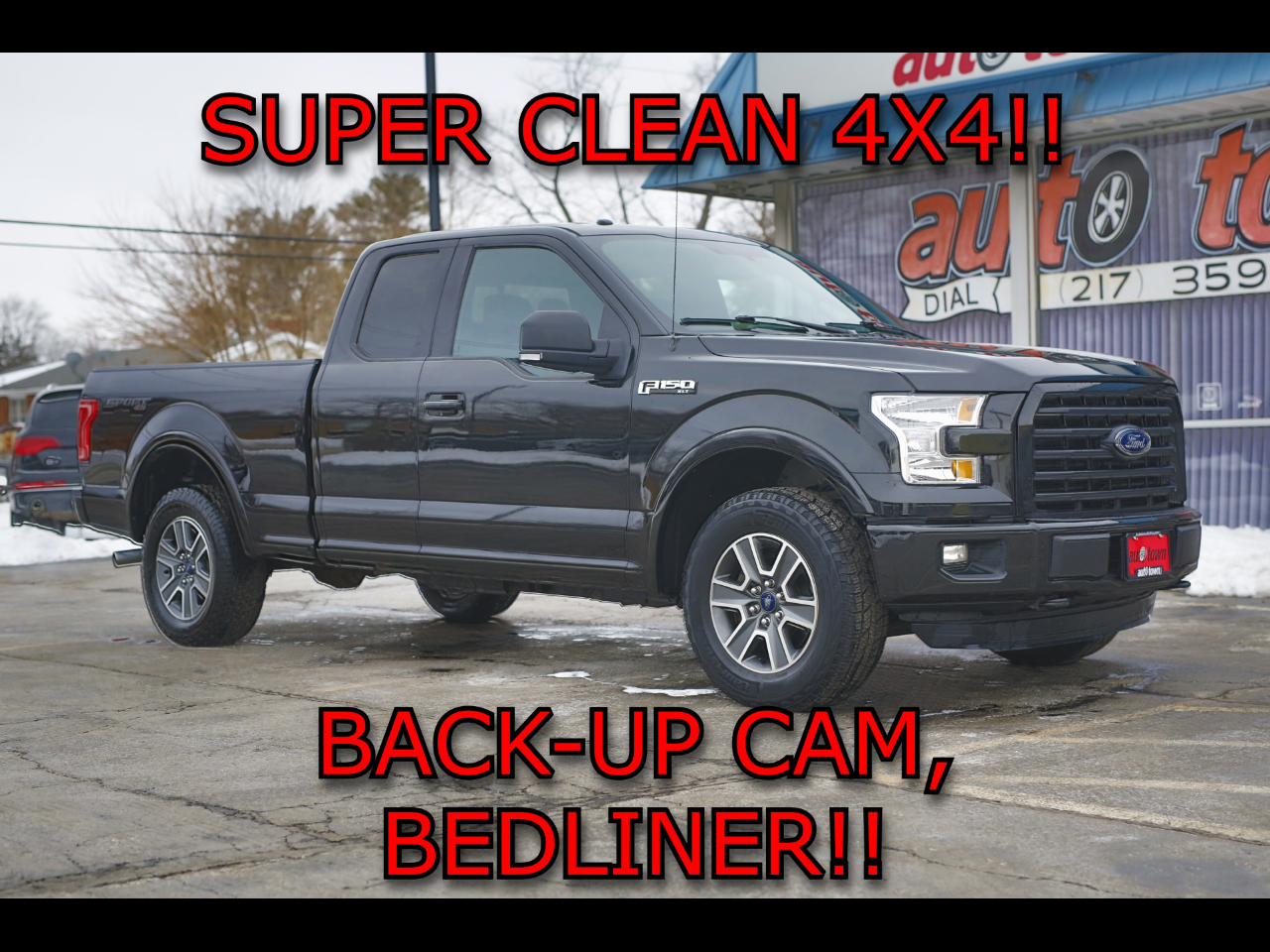 2015 Ford F-150 4WD SuperCab 163" Lariat w/HD Payload Pkg