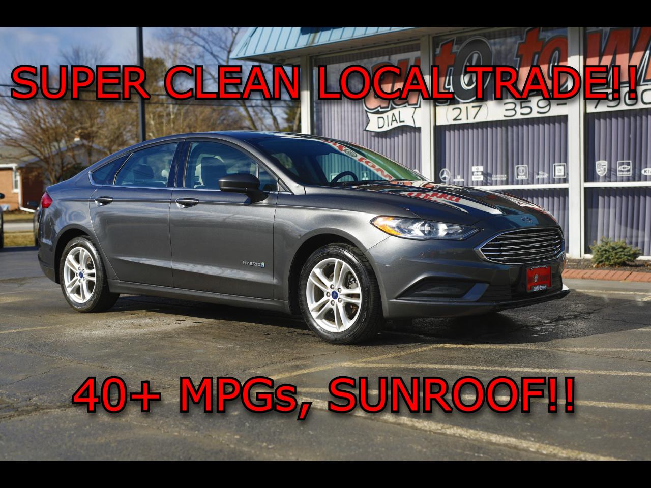 Ford Fusion Hybrid S FWD 2018