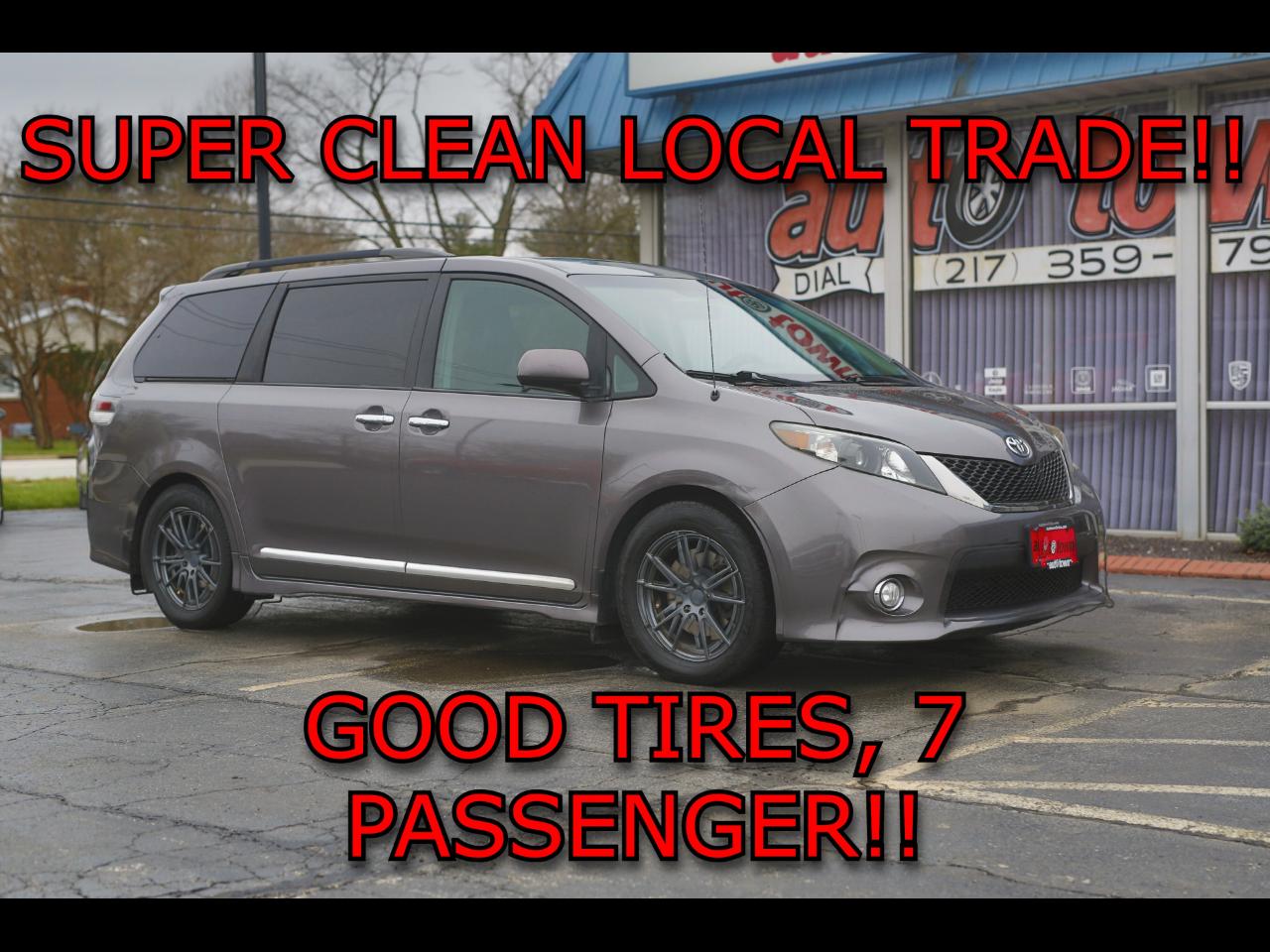 Toyota Sienna 5dr 8-Pass Van V6 SE FWD (Natl) 2014