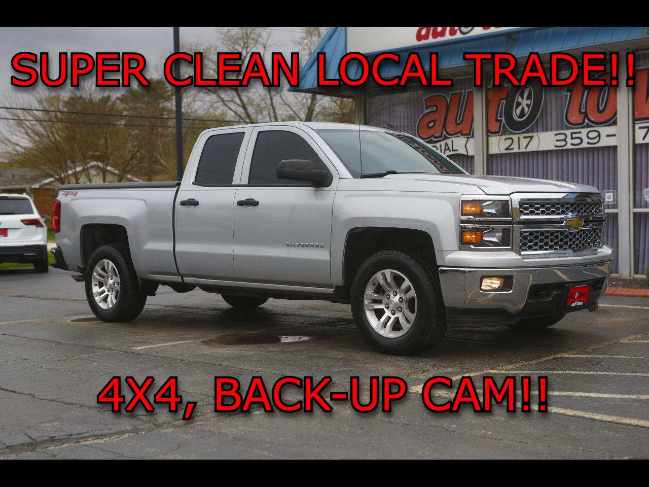 2014 Chevrolet Silverado 1500 4WD Double Cab 143.5" LT w/1LT