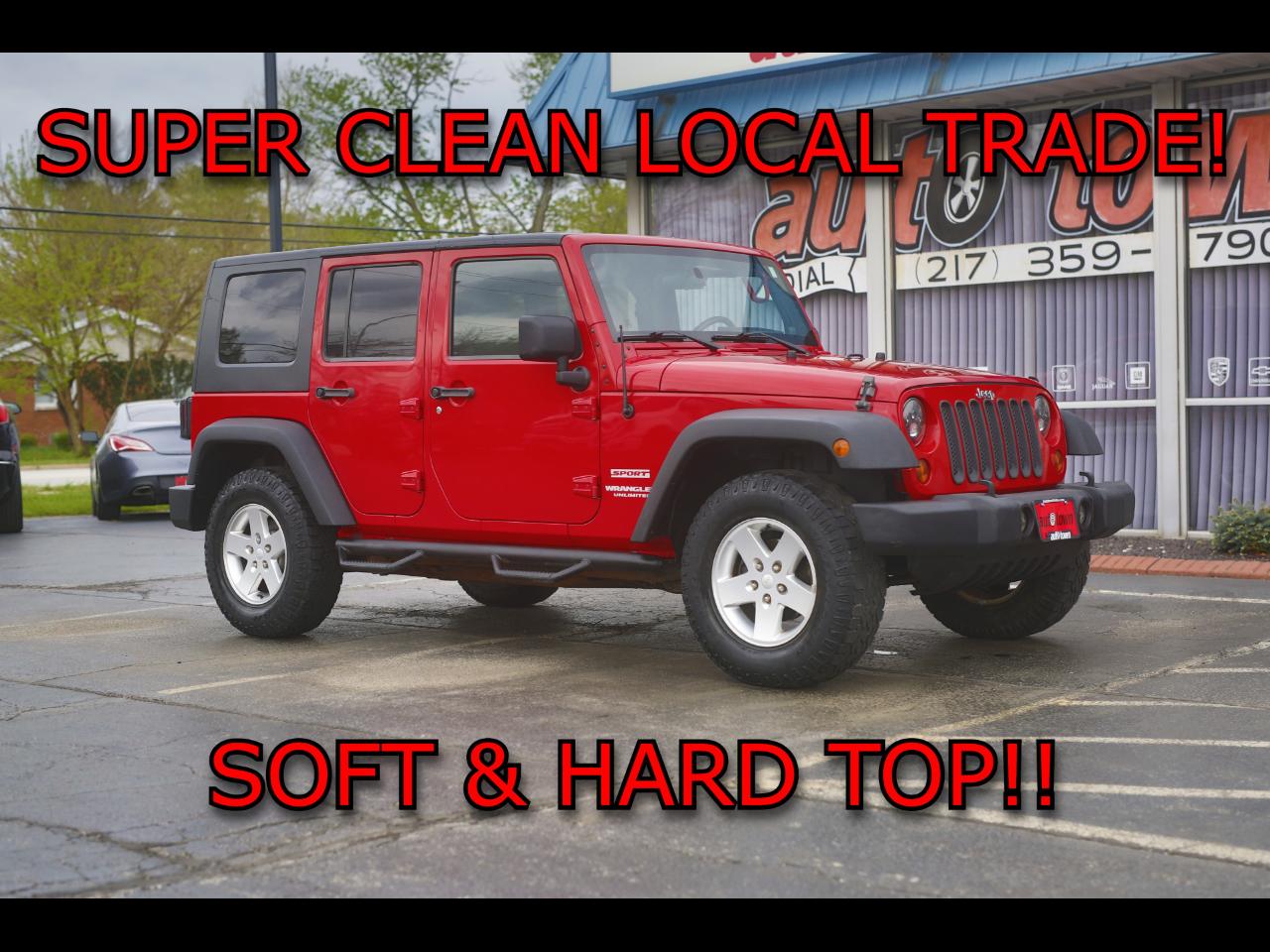 Jeep Wrangler Unlimited 4WD 4dr Sport 2010