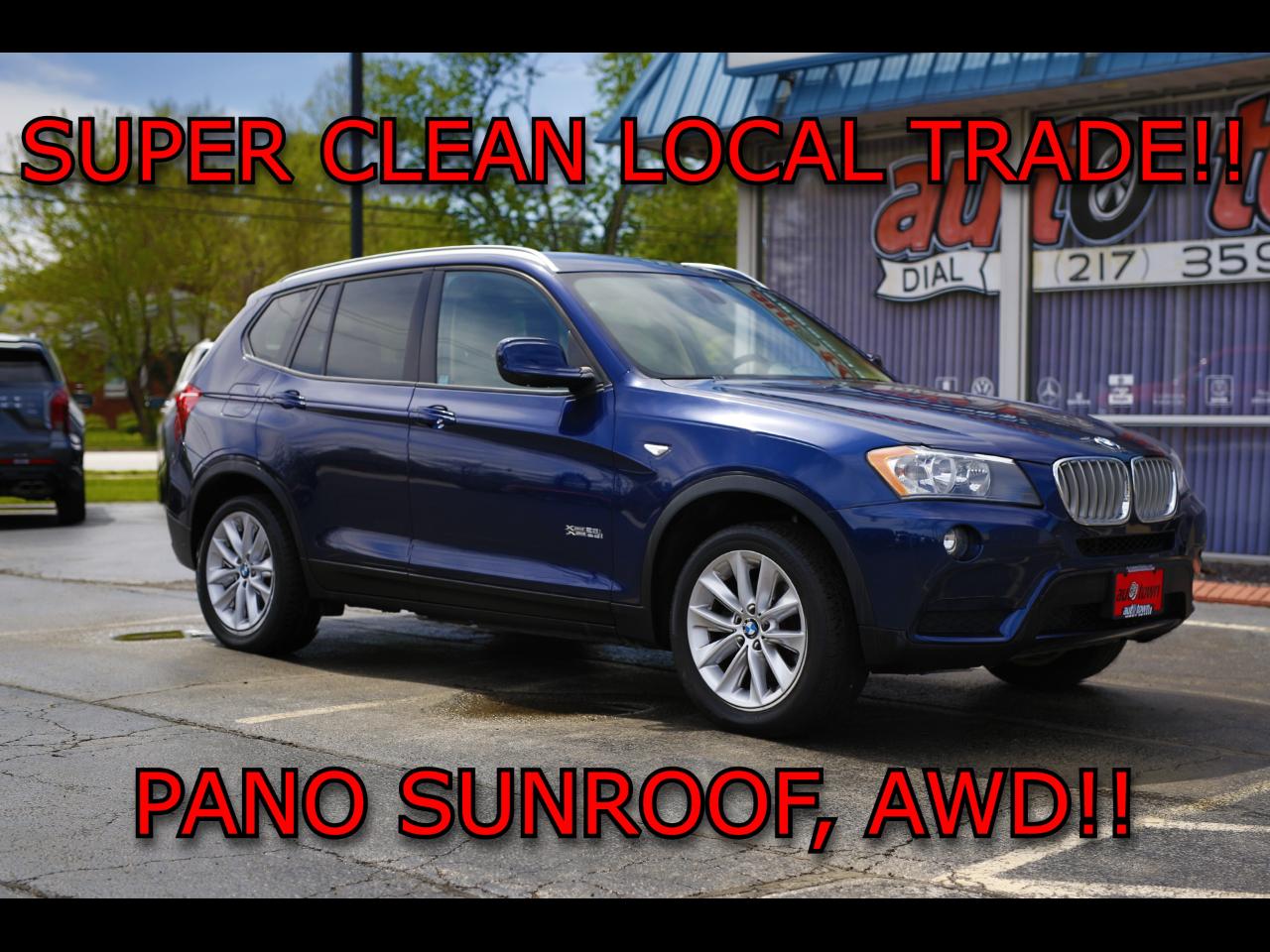 2013 BMW X3 AWD 4dr xDrive28i
