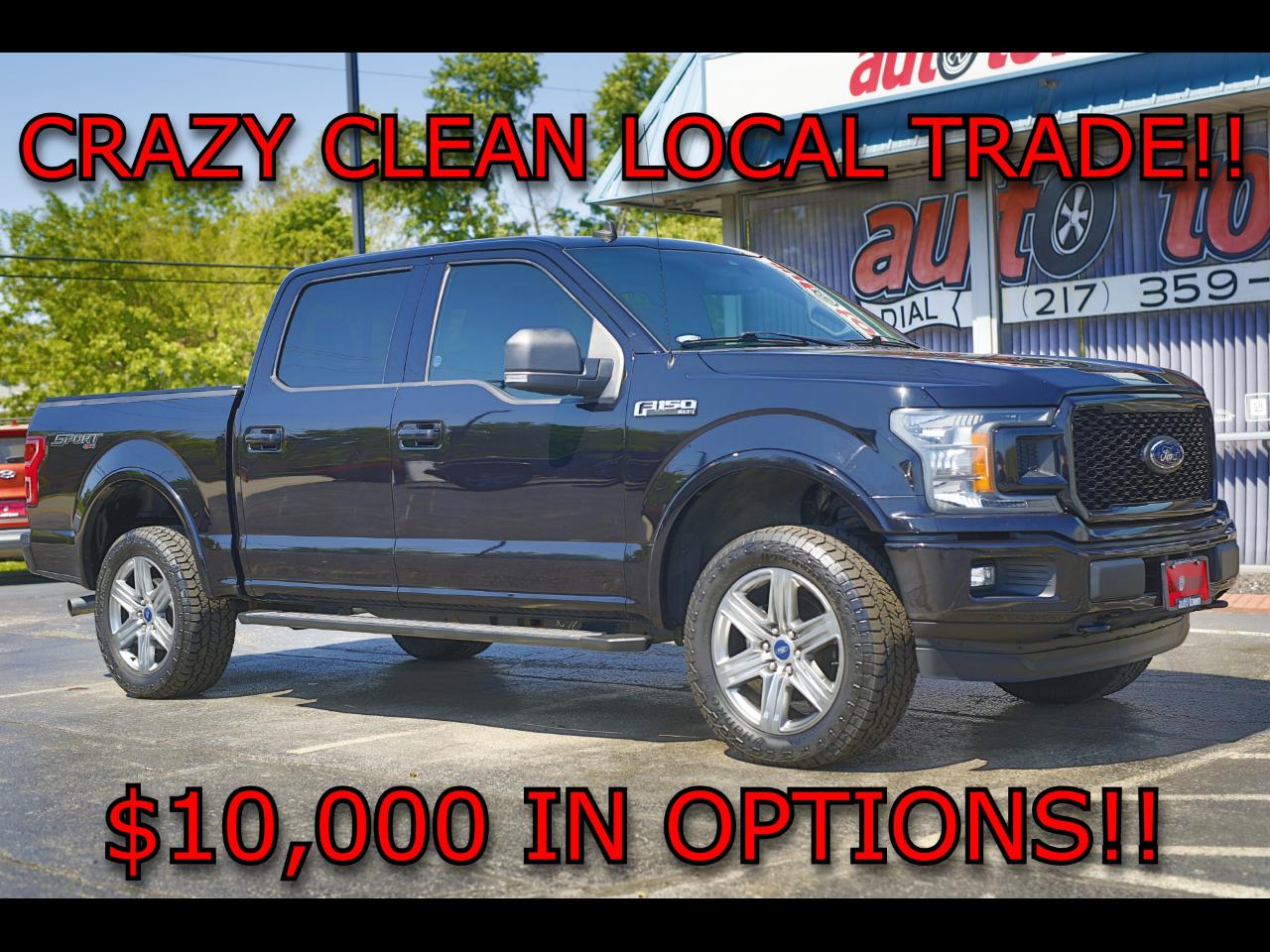 2019 Ford F-150 LARIAT 4WD SuperCrew 5.5' Box