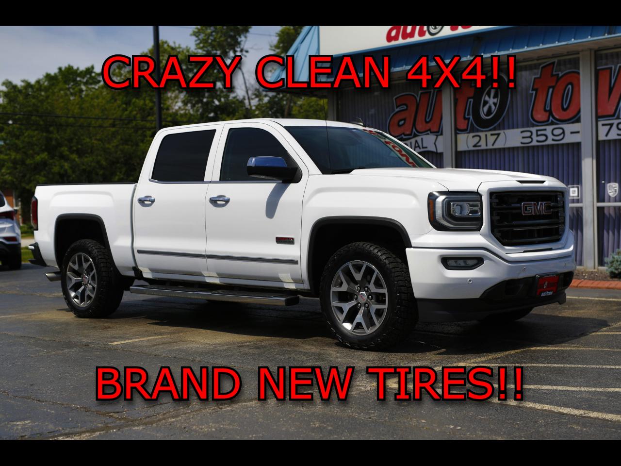 GMC Sierra 1500 4WD Crew Cab 143.5" SLT 2016