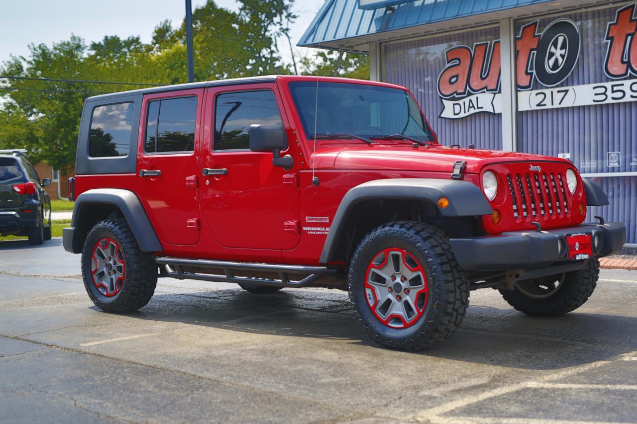 Jeep Wrangler Unlimited 4WD 4dr Sport 2010