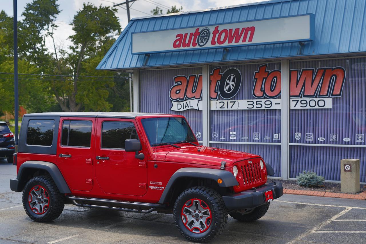 Jeep Wrangler Unlimited 4WD 4dr Sport 2010