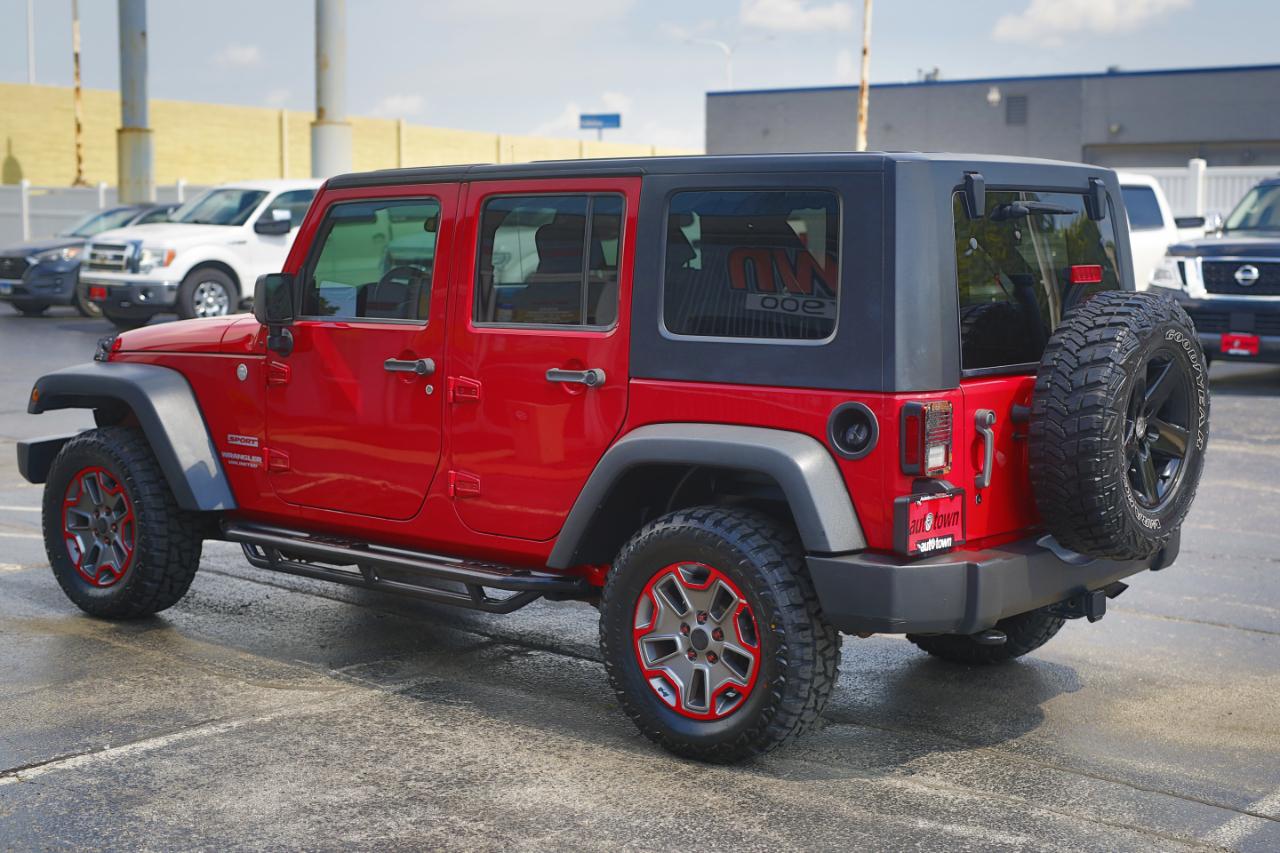 Jeep Wrangler Unlimited 4WD 4dr Sport 2010