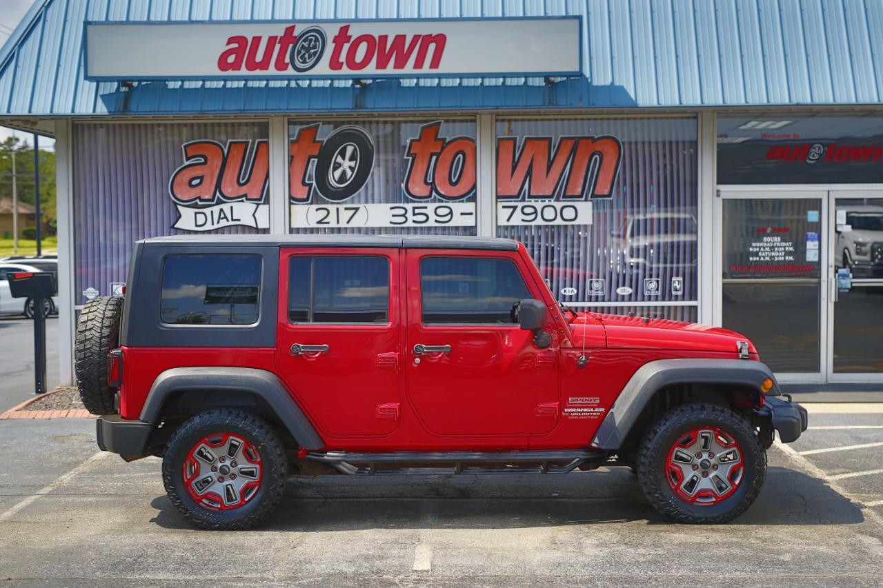Jeep Wrangler Unlimited 4WD 4dr Sport 2010
