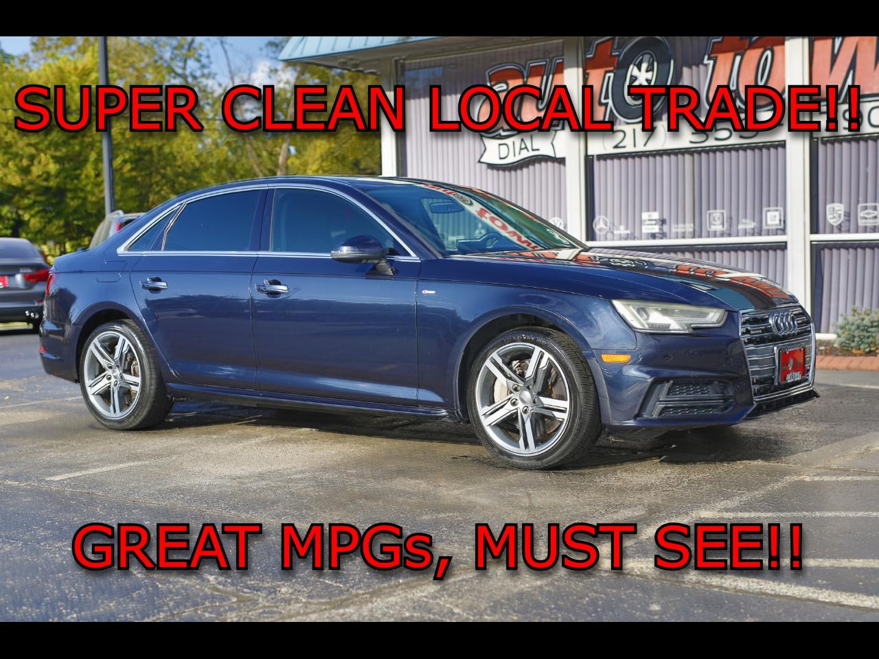 2018 Audi A4 2.0 TFSI Tech Premium Plus S Tronic quattro AWD