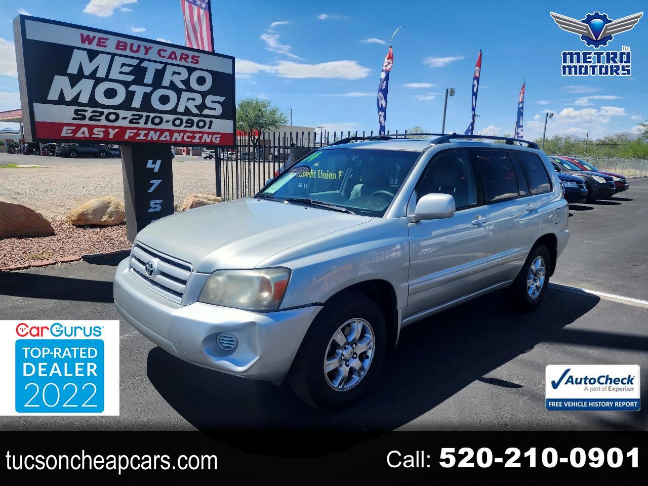 2004 Toyota Highlander V6 2WD with 3rd-Row Seat