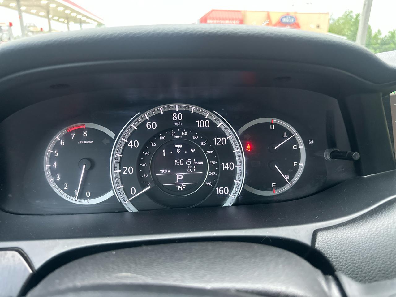 Honda Accord EX-L Sedan CVT 2015