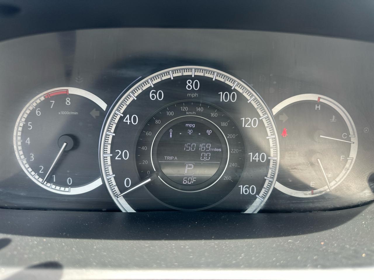 Honda Accord EX-L Sedan CVT 2015