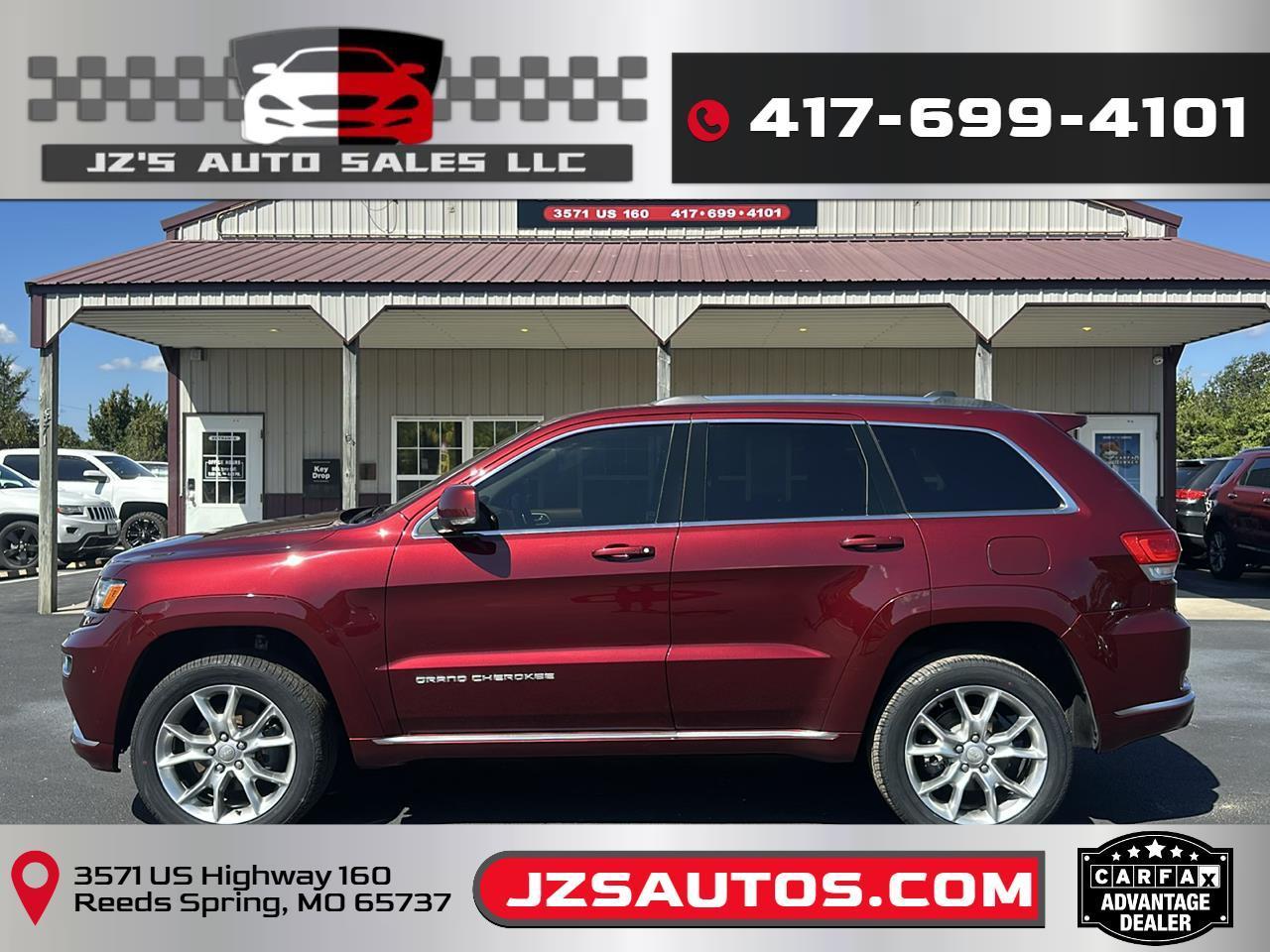Jeep Grand Cherokee Summit 4WD 2016