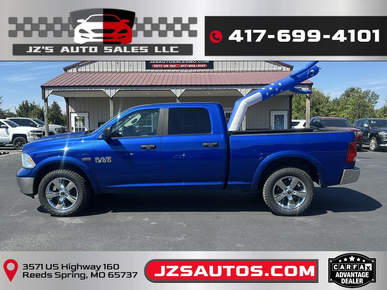 RAM 1500 4WD Crew Cab 140.5" Outdoorsman 2016
