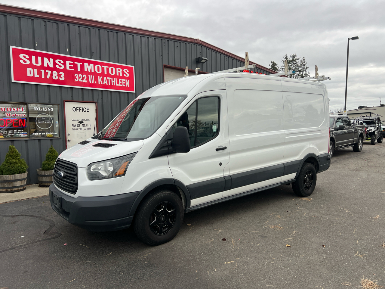 2016 Ford Transit Cargo Van T-250 148" Med Rf 9000 GVWR Sliding RH Dr