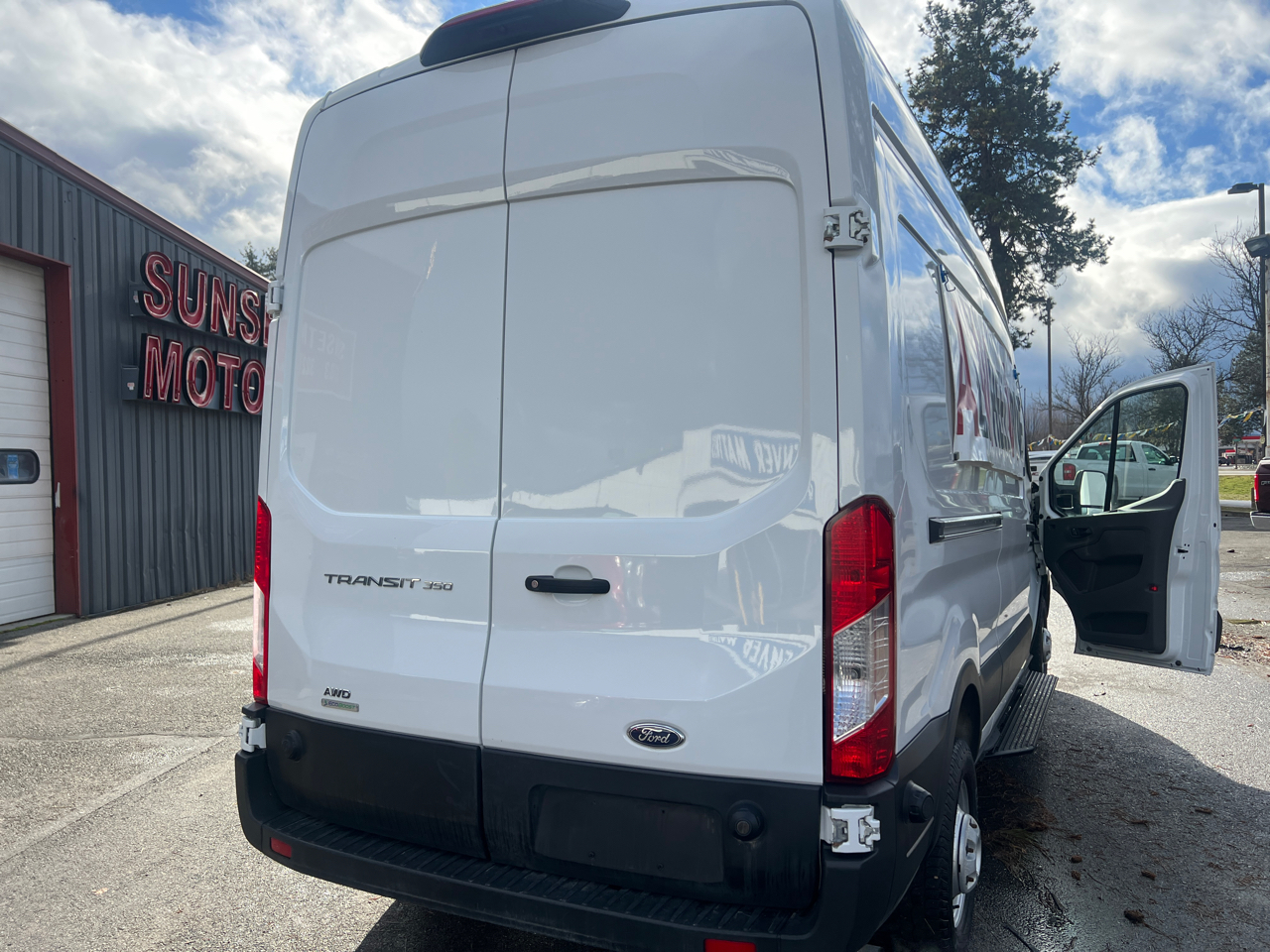 Ford Transit Cargo Van T-350 148" Hi Rf 9500 GVWR AWD 2023