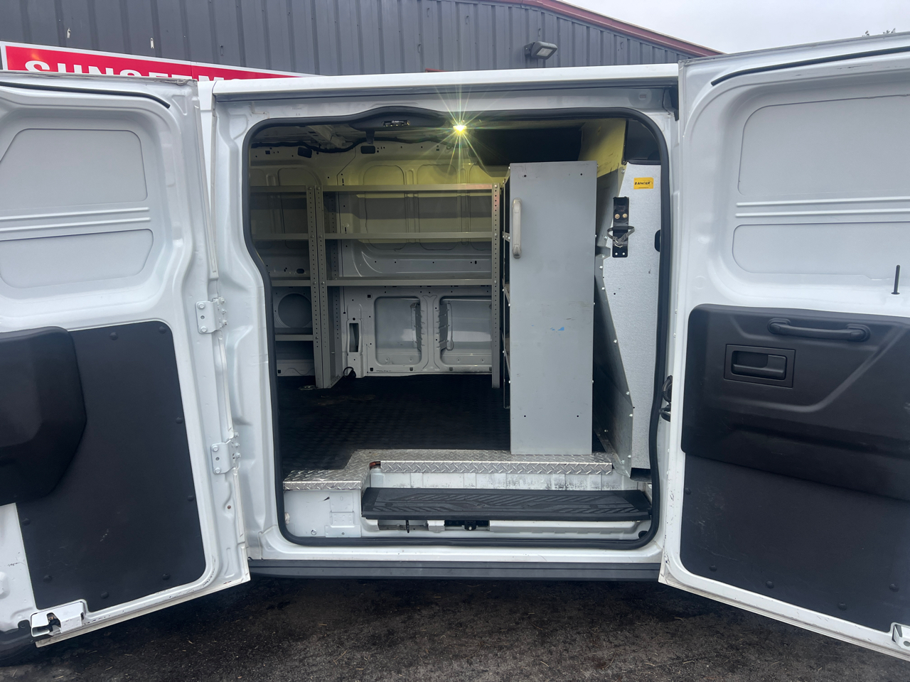 Ford Transit Cargo Van T-150 148" Low Rf 8600 GVWR Swing-Out RH Dr 2016