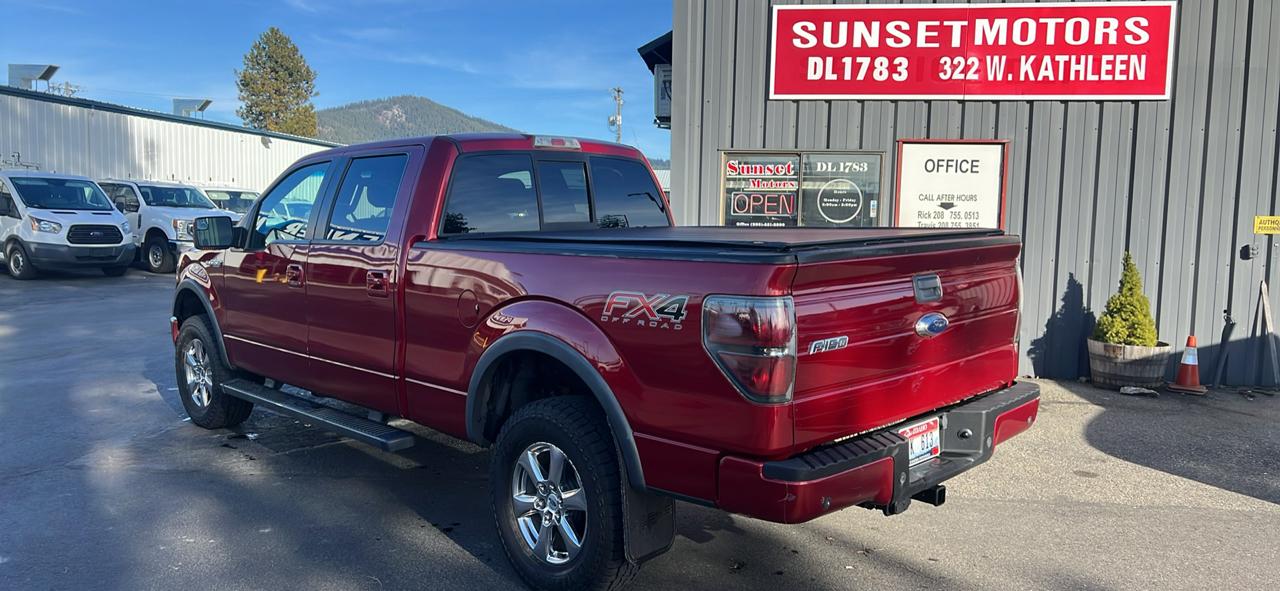 Ford F-150 4WD SuperCrew 145" Platinum 2012