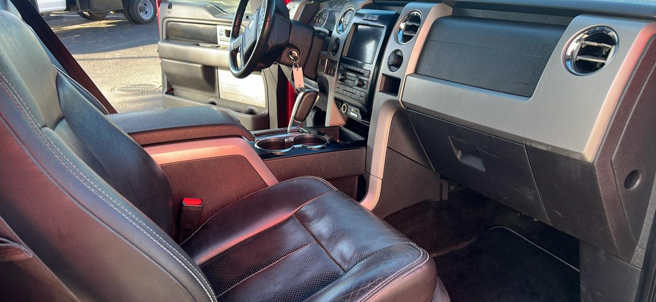 Ford F-150 4WD SuperCrew 145" Platinum 2012