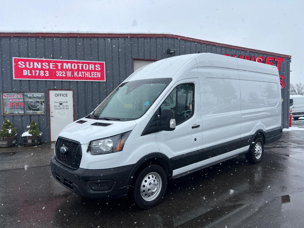 2024 Ford Transit Cargo Van T-250 148" EL Hi Rf 9070 GVWR AWD