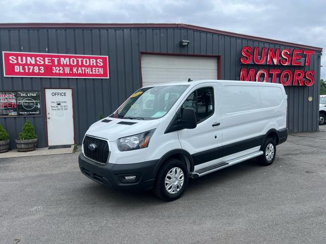 White 2024 Ford Transit Cargo Van Rear-Wheel Drive Automatic