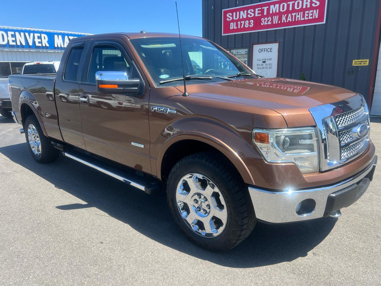 Ford F-150 4WD SuperCab 145" Lariat 2012