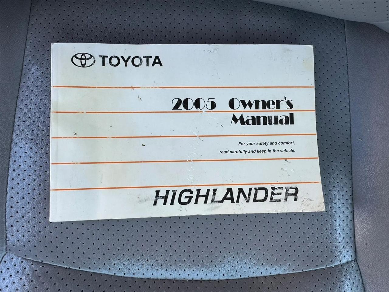 Toyota Highlander Limited V6 4WD 2005