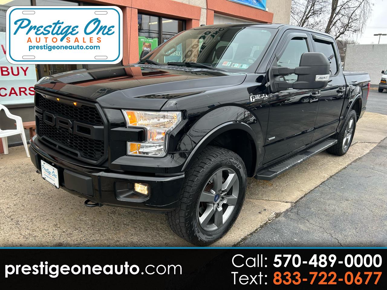 2017 Ford F-150 4WD SuperCrew 145" XLT