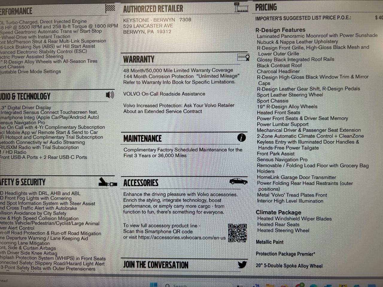 Volvo XC40 T5 R-Design AWD 2021