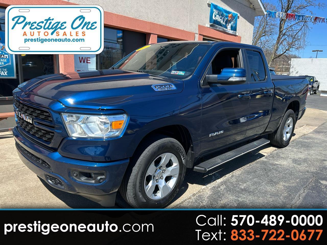 RAM 1500 Big Horn Quad Cab 4WD 2022