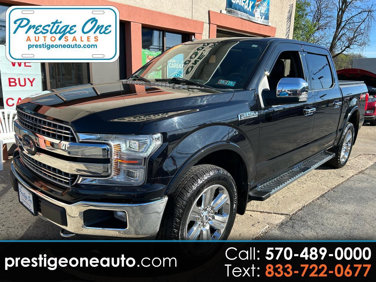 2019 Ford F-150 Lariat 4WD SuperCrew 5.5' Box