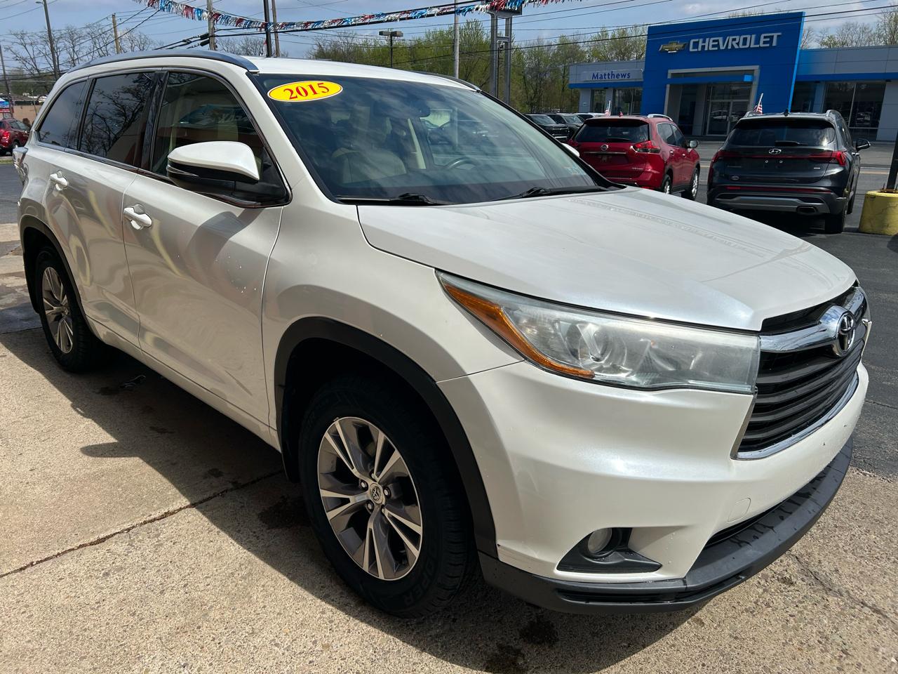 Toyota Highlander XLE AWD V6 2015