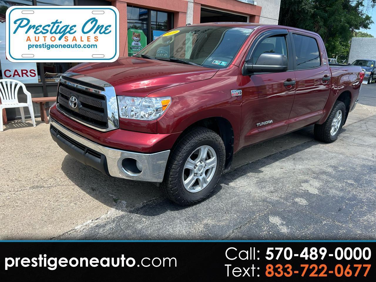 Toyota Tundra Tundra-Grade CrewMax 5.7L 4WD 2010