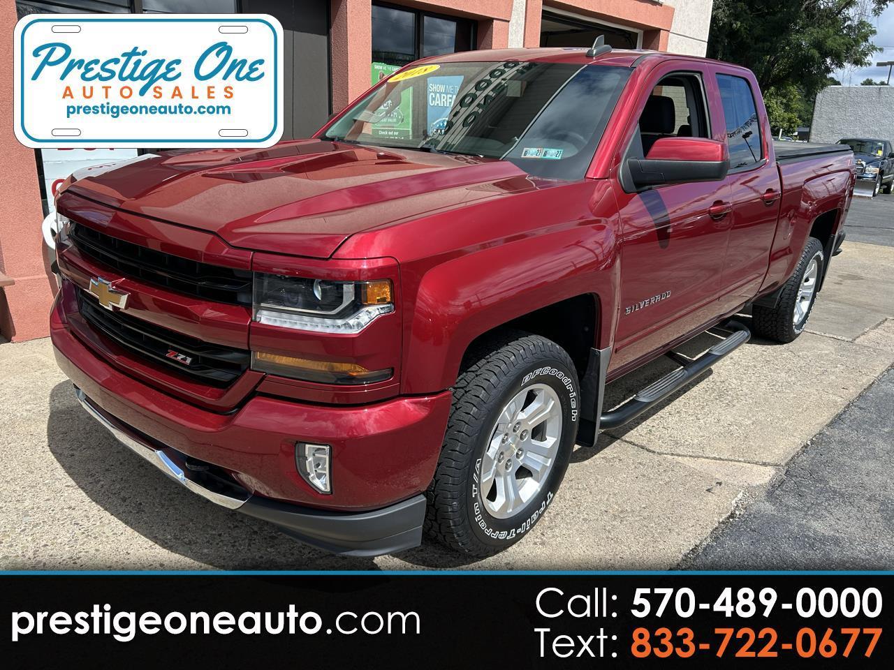 2018 Chevrolet Silverado 1500 LT Double Cab 4WD Z-71