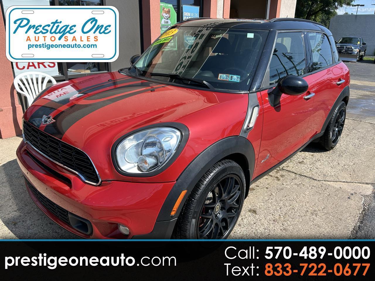2013 MINI Cooper Countryman ALL4 4dr S