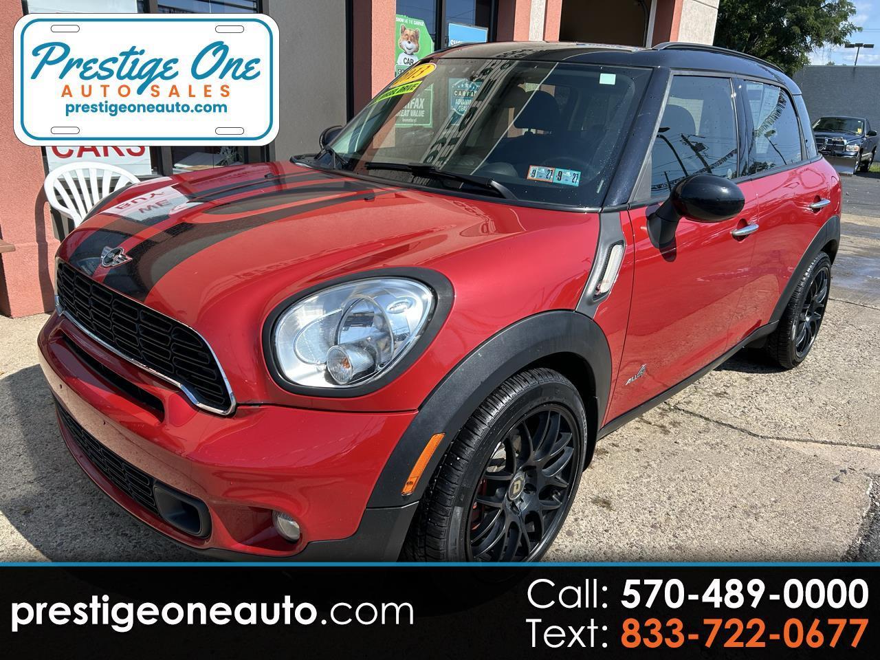 2013 MINI Cooper Countryman ALL4 4dr S