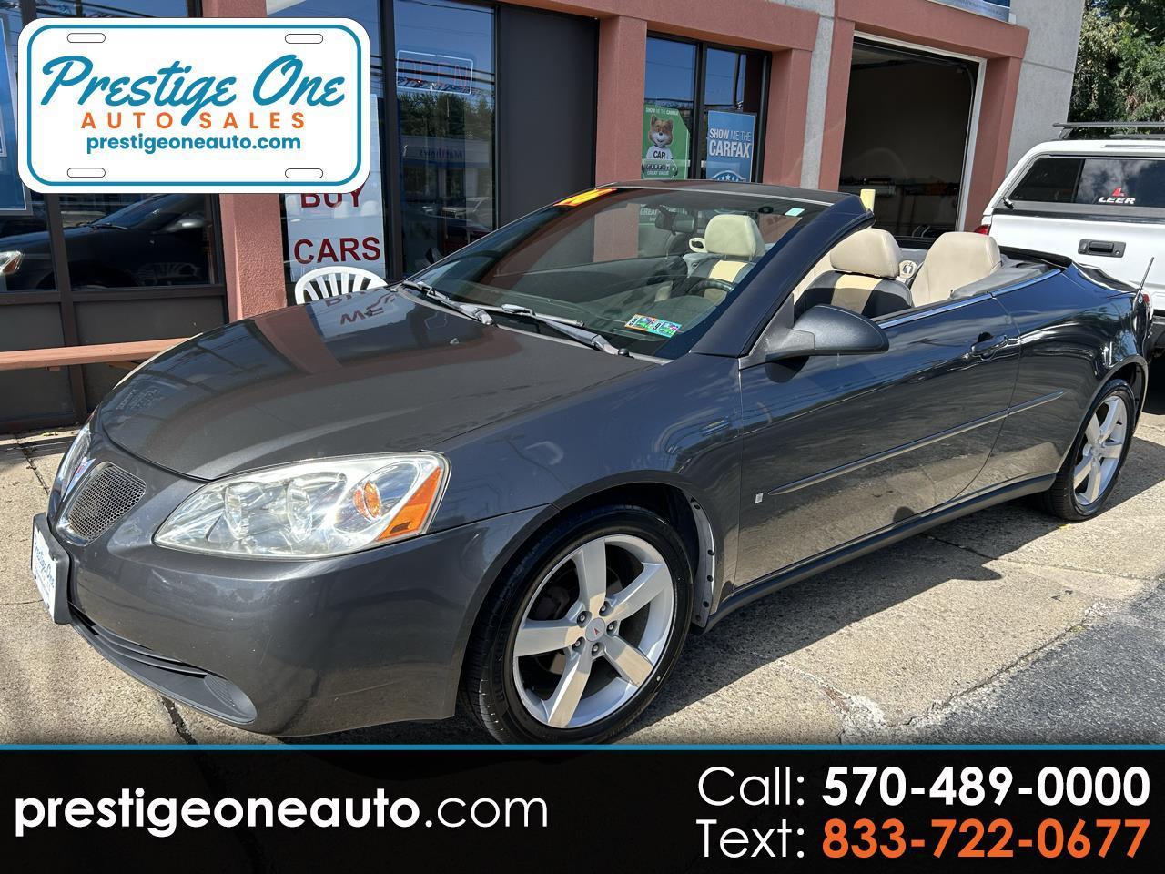 Pontiac G6 GT Convertible 2006