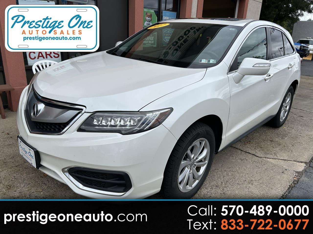 Acura RDX 6-Spd AT AWD w/ Technology Package 2017