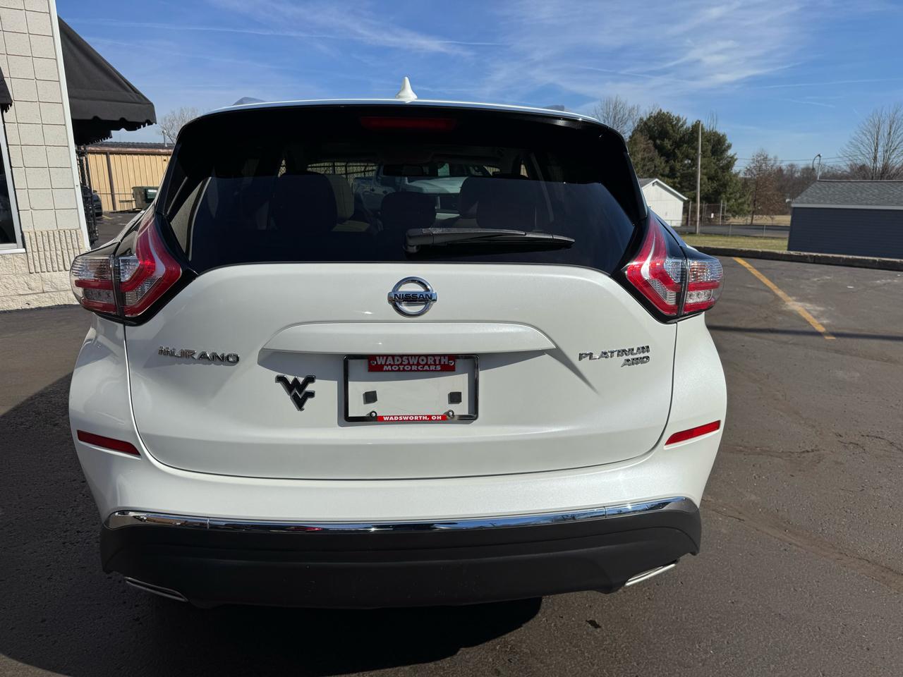 Nissan Murano AWD 4dr Platinum 2016