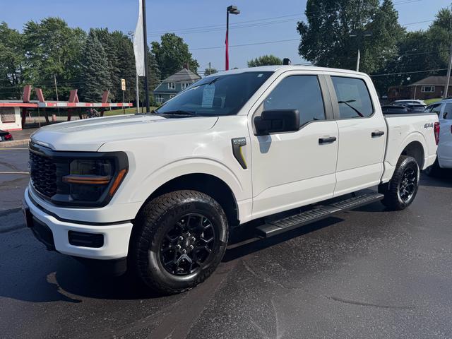White 2025 Ford F-150 Pickup Truck Four-Wheel Drive Automatic