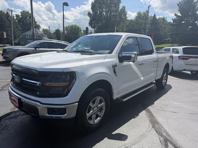 White 2024 Ford F-150 Pickup Truck Four-Wheel Drive Automatic
