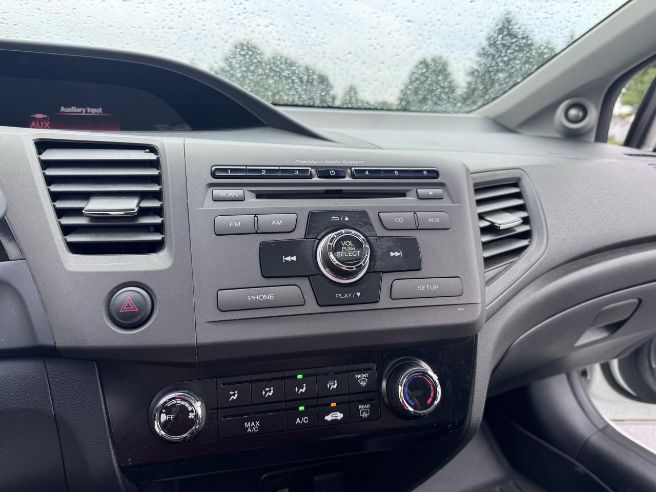 Honda Civic Cpe 2dr Man Si 2012