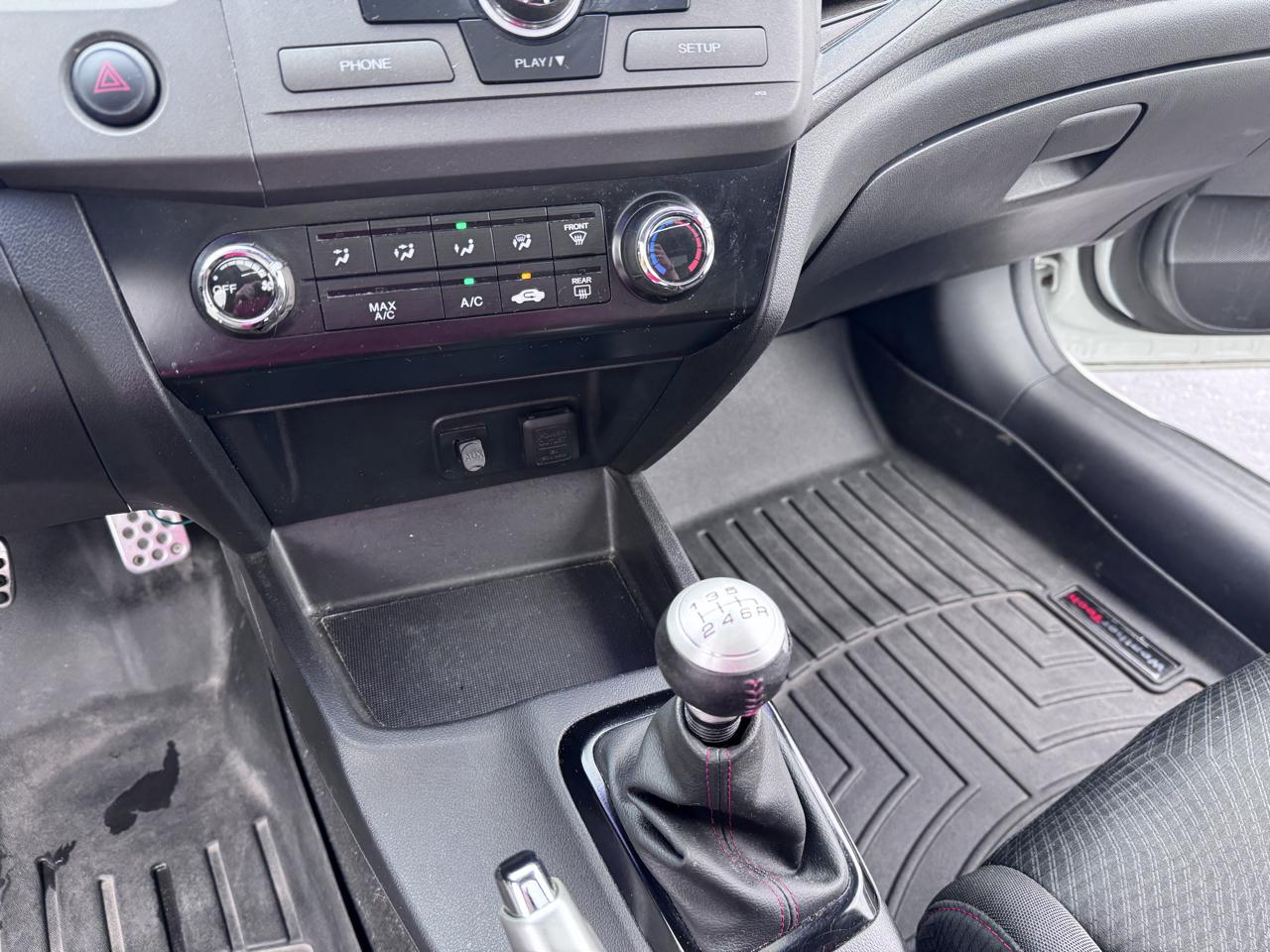Honda Civic Cpe 2dr Man Si 2012