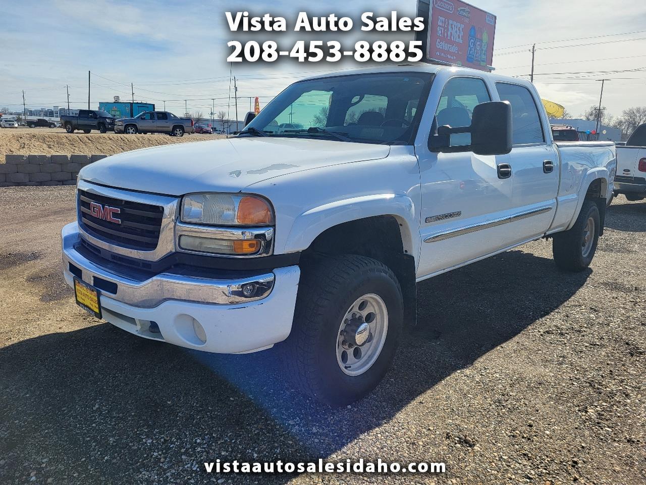 2006 GMC Sierra 2500HD Work Truck Crew Cab Long Bed 4WD