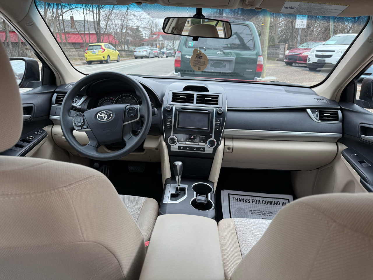 Toyota Camry L 2012