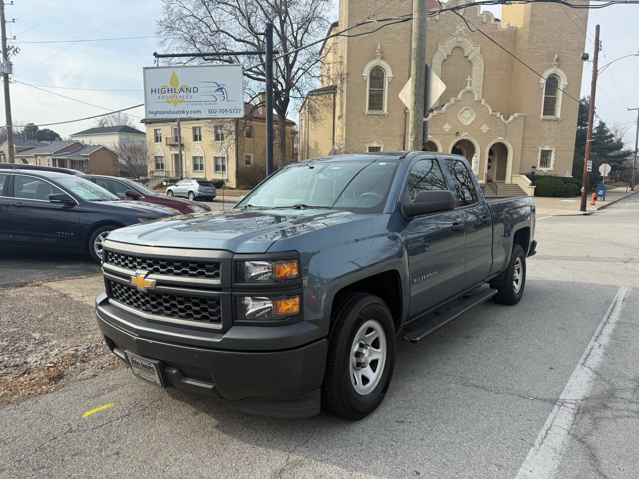 2014 Chevrolet Silverado 1500 Work Truck 1WT Double Cab 2WD