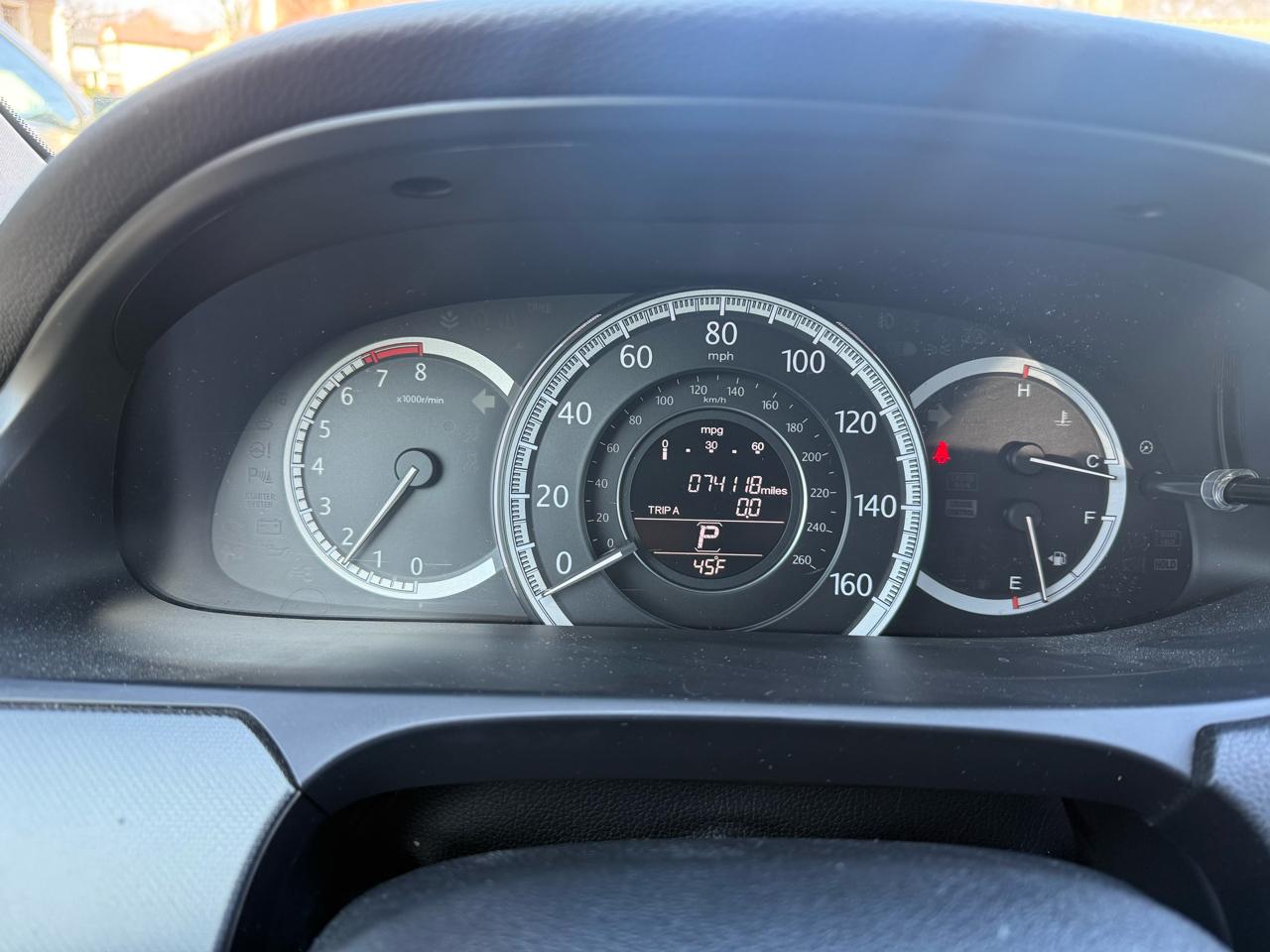 Honda Accord LX Sedan CVT 2014