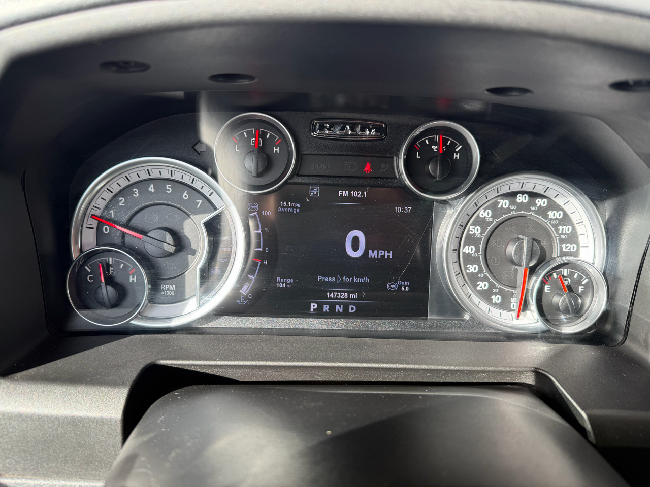 RAM 1500 Big Horn Crew Cab 4WD 2015