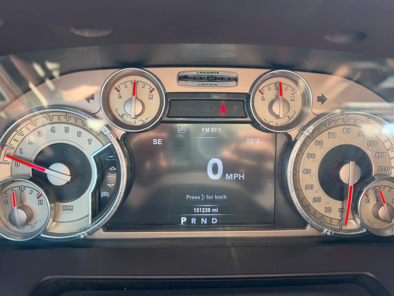 RAM 1500 Longhorn Crew Cab SWB 4WD 2015